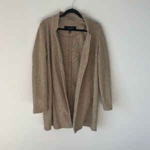 VERO MODA Knit Long Jacket - Camel
